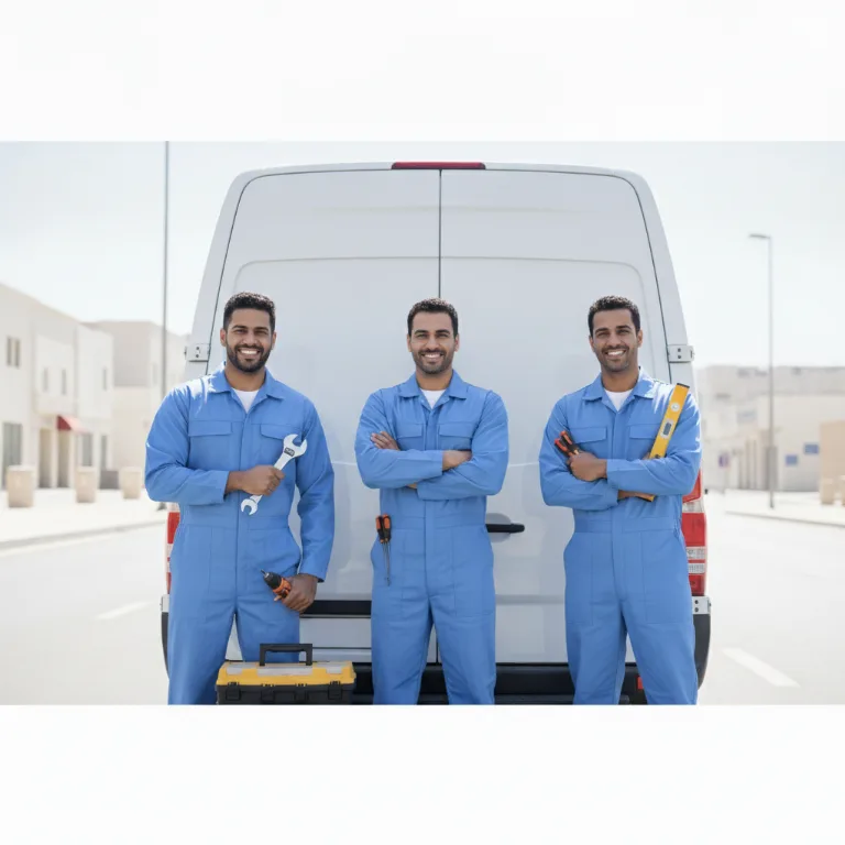 فني صيانة فريق في مجمع دبي للاستثمار